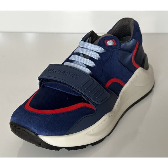 NIB Burberry Ramsey Men\'s Oceanic Blue Sneakers 11 US (44 Eu) 8045534 Italy main image 7